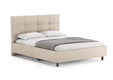 Кровать Эстель 160 Camaro 03 светло-бежевый
